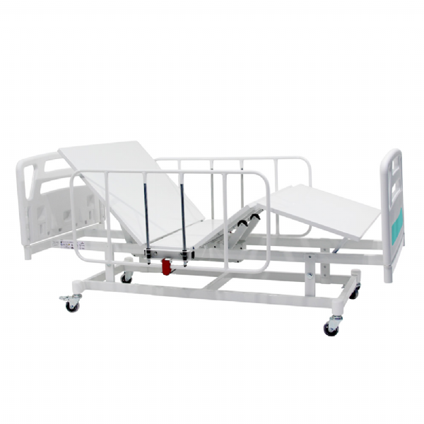 Cama Hospitalar Motorizada 3 Movimentos Grades em Ao