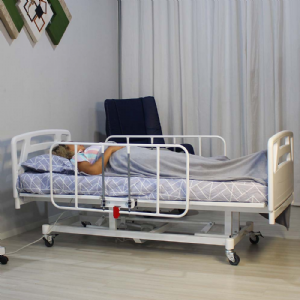 Cama Hospitalar Motorizada 5 Movimentos Grades de A�o