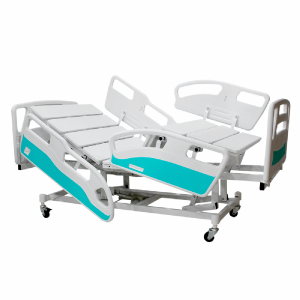 Cama Hospitalar Motorizada 5 Movimentos com Leito em ABS Removvel