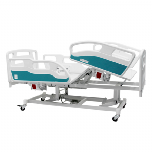 Cama Hospitalar Motorizada 5 Movimentos Grades ABS Retr�til