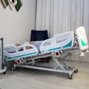 Cama Hospitalar Motorizada 8 Movimentos com Fowler, Eleva��o, Trendelenburg e Reverso