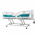 Cama Hospitalar Manual 3 Manivelas Grades em ABS