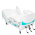 Cama Hospitalar Manual 5 Movimentos Grades Linha Prime