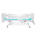 Cama Hospitalar Manual 5 Movimentos Grades Linha Prime